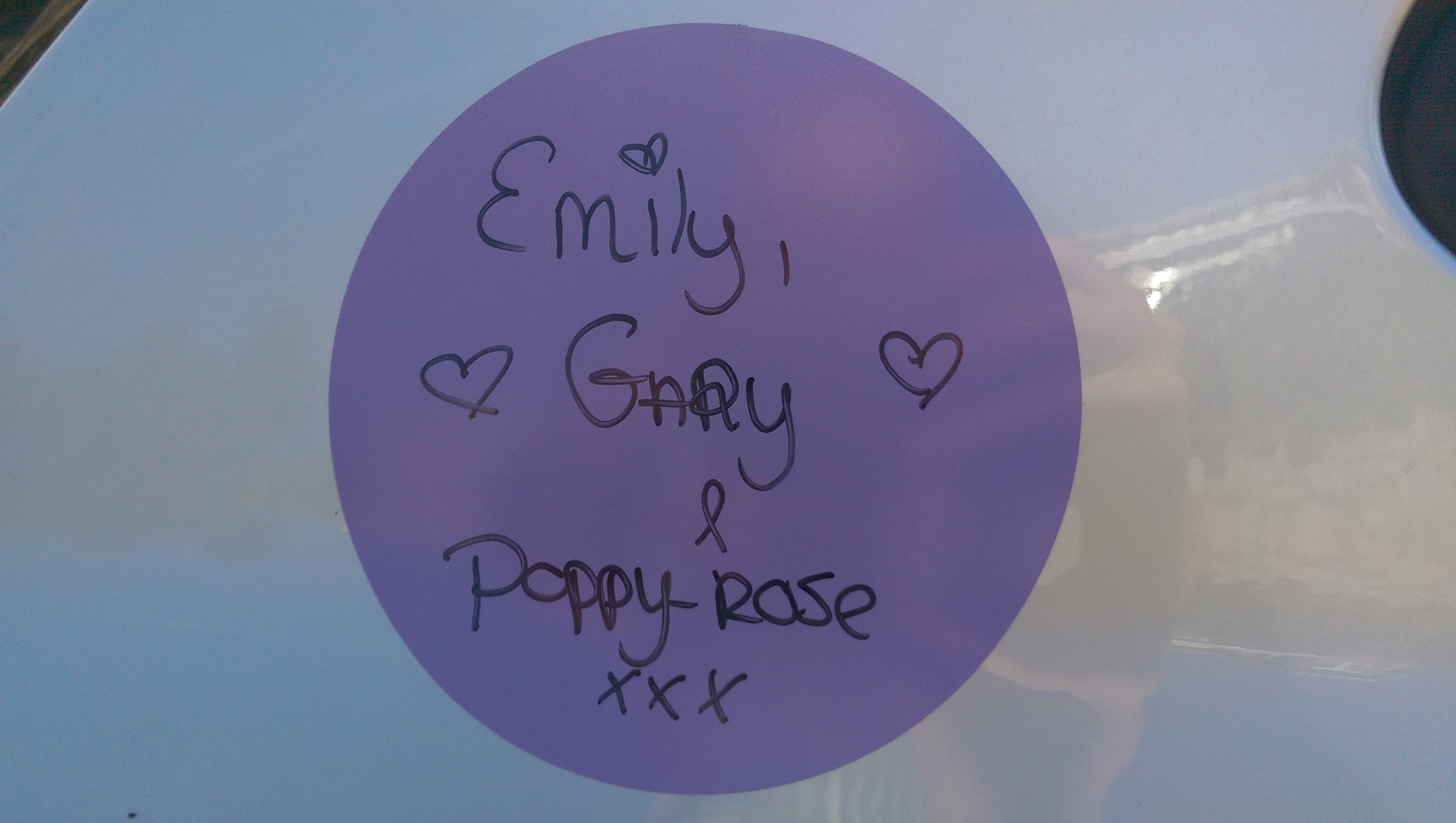 Thank you Emily for kindly sponsoring a spot!